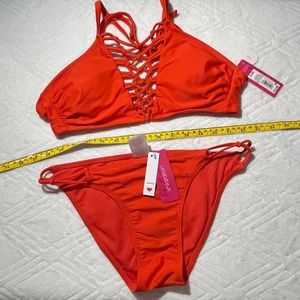 Xhilaration bikini - halter tie top and cheeky bottoms
